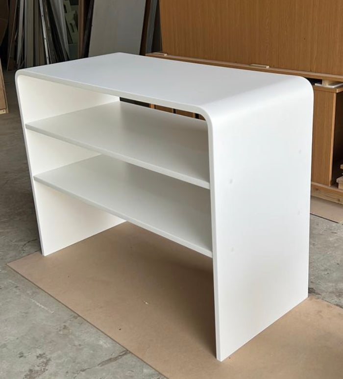 The Dune changing table in wood