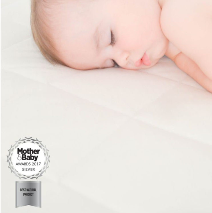 Solara MINI or small SIZE crib organic quilted mattress